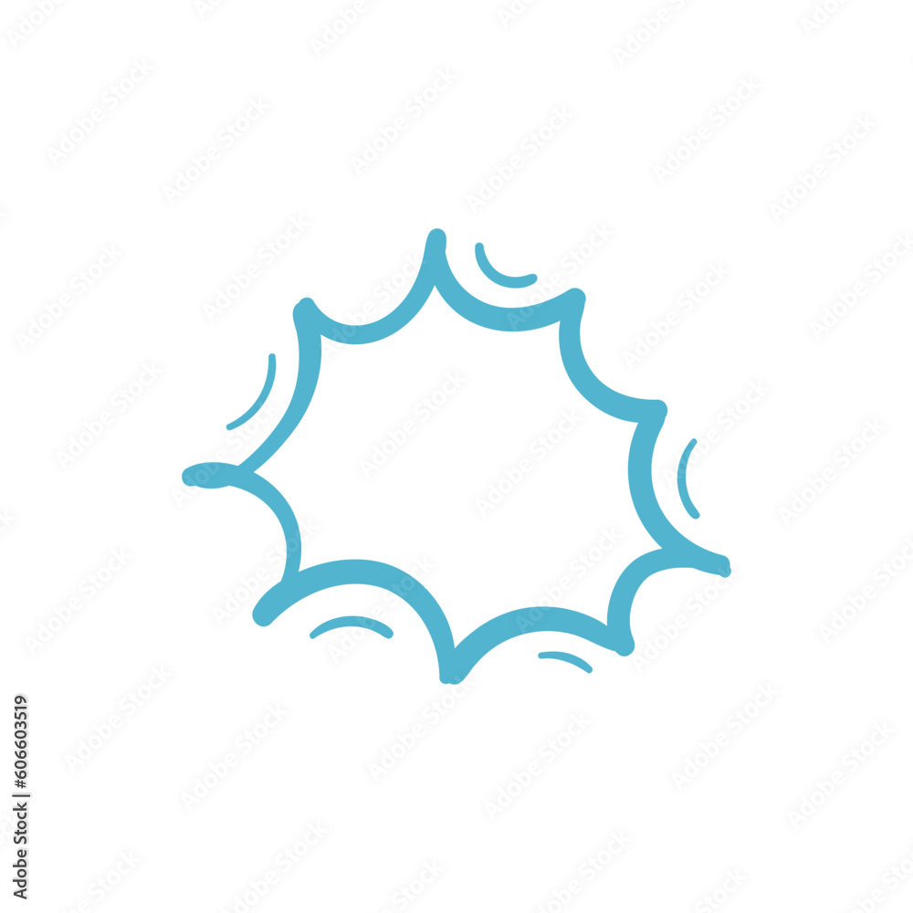 hand drawn doodle elements motion effect lines For a lovely party decoration for children. hand drawn doodle elements motion effect lines For a lovely party decoration for children.
