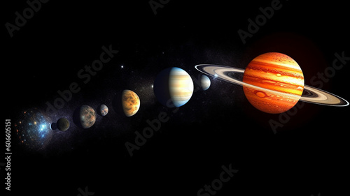 planets of the solar system " generativa IA "