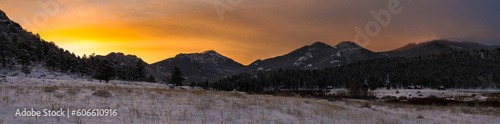 Rocky Mt Nation Park Sunrise