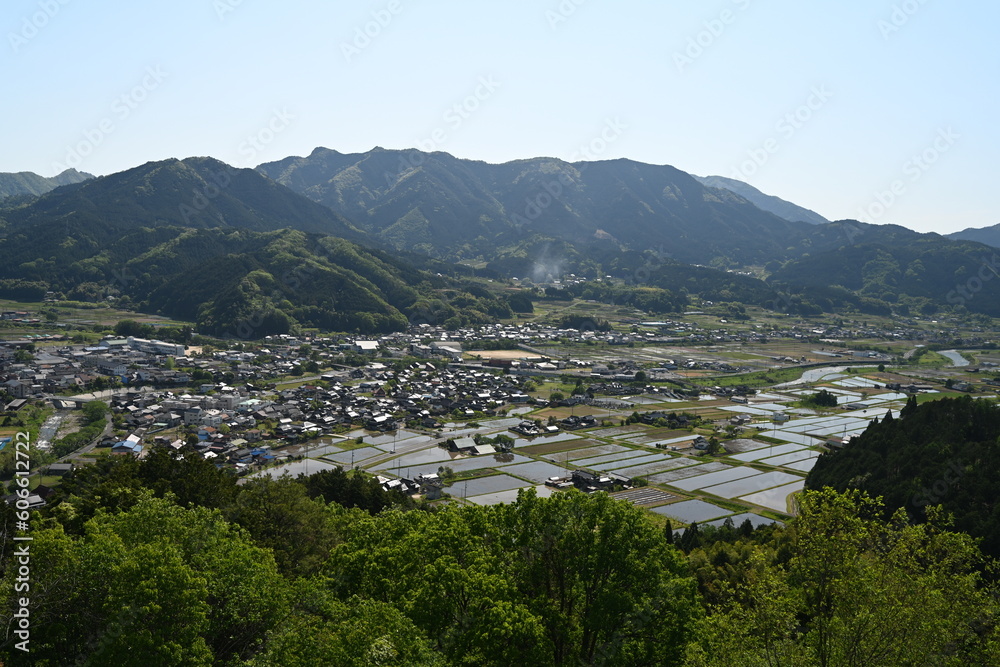 日詰山展望台からの景色