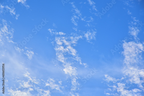 blue sky background, blue sky with clouds, sky with clouds in sunny day 