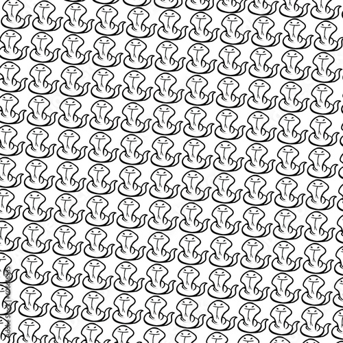 Many snakes from the cobra family