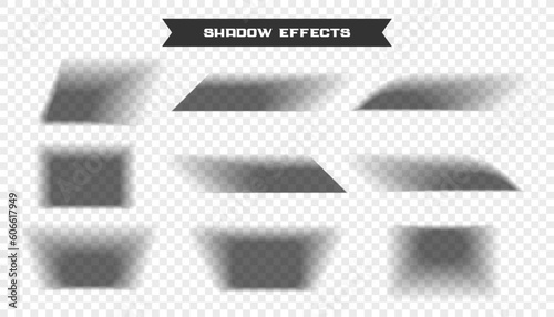 3d style geometric shape shadow effect in checkered background