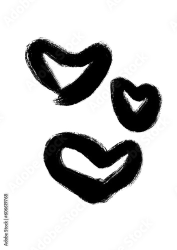 hand drawn heart symbol
