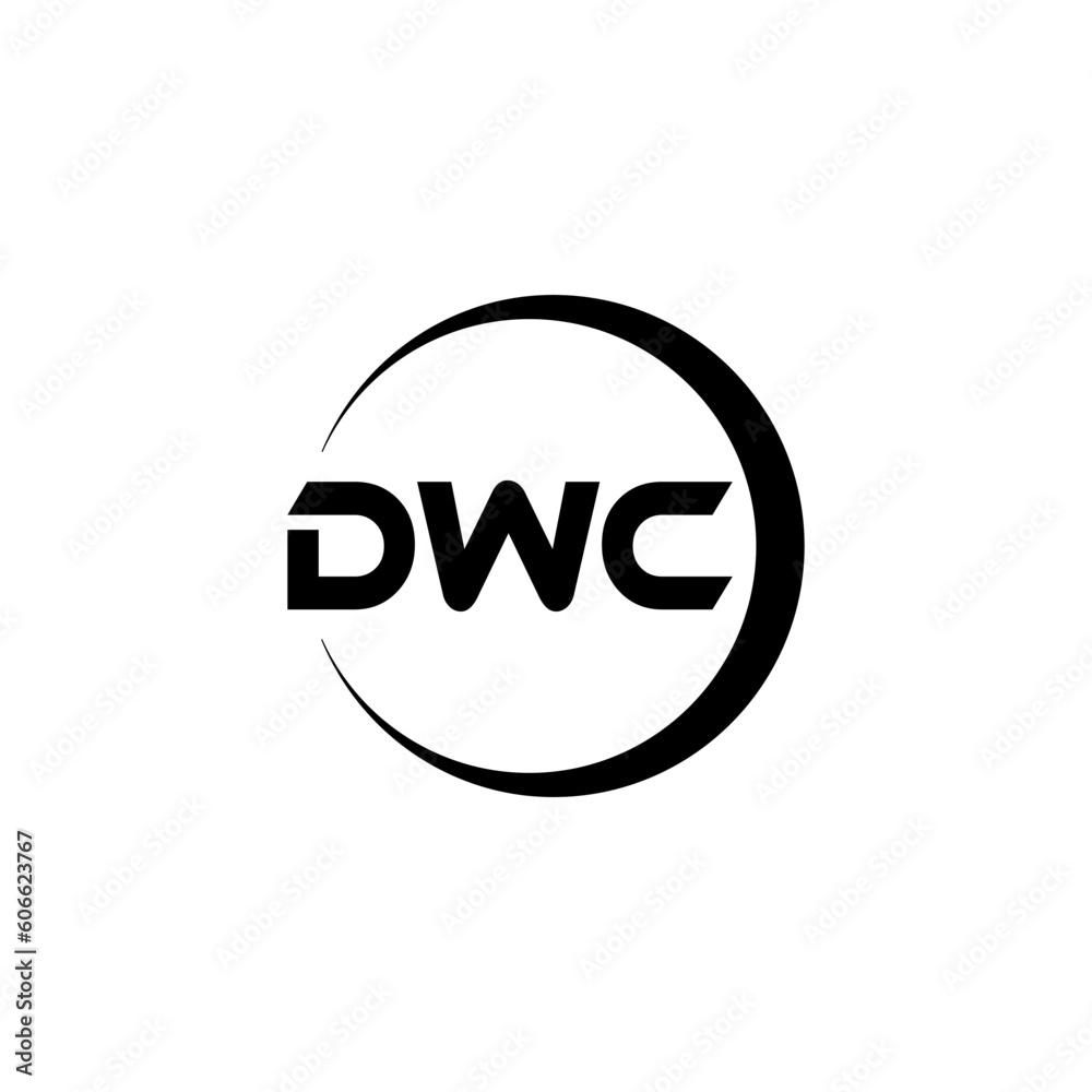 DWC letter logo design with white background in illustrator, cube logo, vector logo, modern alphabet font overlap style. calligraphy designs for logo, Poster, Invitation, etc. DWC letter logo design with white background in illustrator, cube logo, vector logo, modern alphabet font overlap style. calligraphy designs for logo, Poster, Invitation, etc.