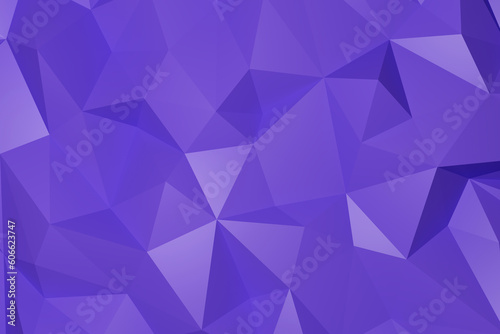 Fototapeta Naklejka Na Ścianę i Meble -  Purple low poly background 3d render color