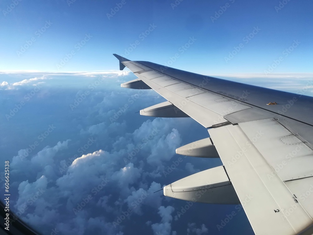 wing of airplane wing of airplane