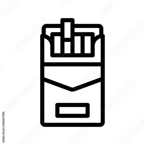 Cigarette icon. sign for mobile concept and web design. vector illustration