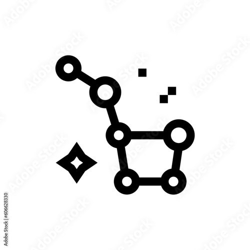 ursa major icon with black color