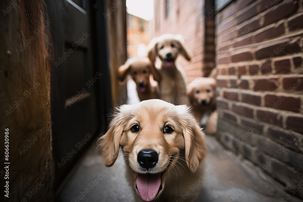 Φωτογραφία The Golden Retriever is a popular and beloved dog breed known for its friendly nature, intelligence, and beautiful golden coat