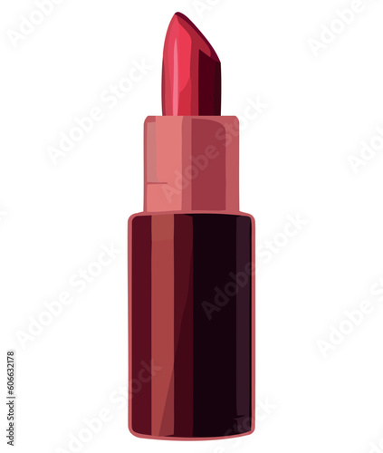 lipstick tube vector design