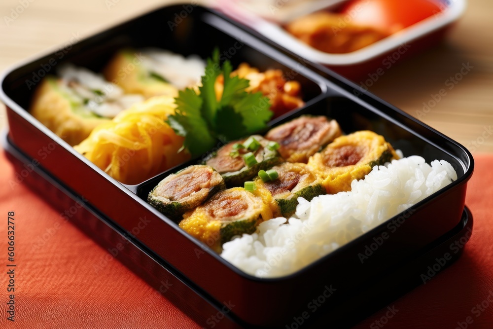 Tamagoyaki Japanese Rolled Omelette in bento Cinematic Editorial Food Photography Tamagoyaki Japanese Rolled Omelette in bento Cinematic Editorial Food Photography