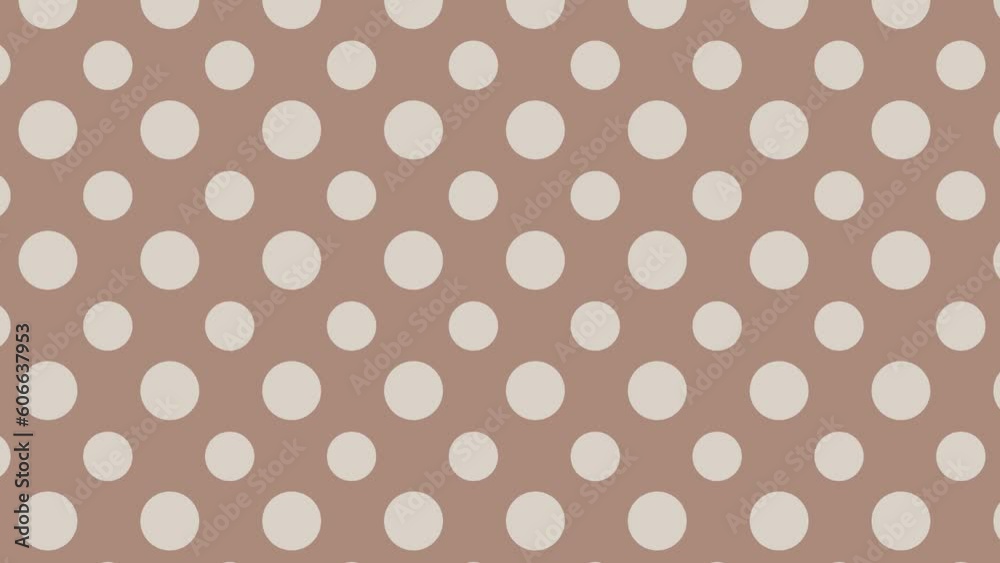 Polka dot background loop animation Polka dot background loop animation
