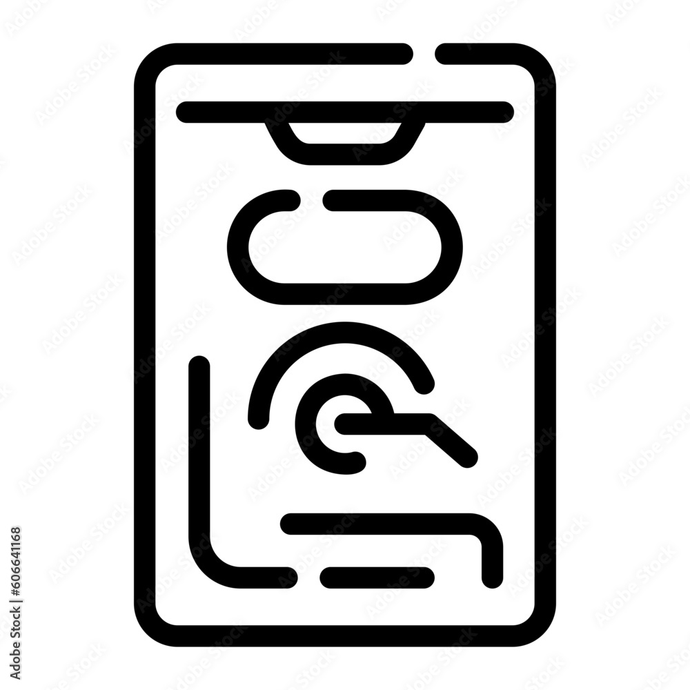 exit door Line Icon exit door Line Icon