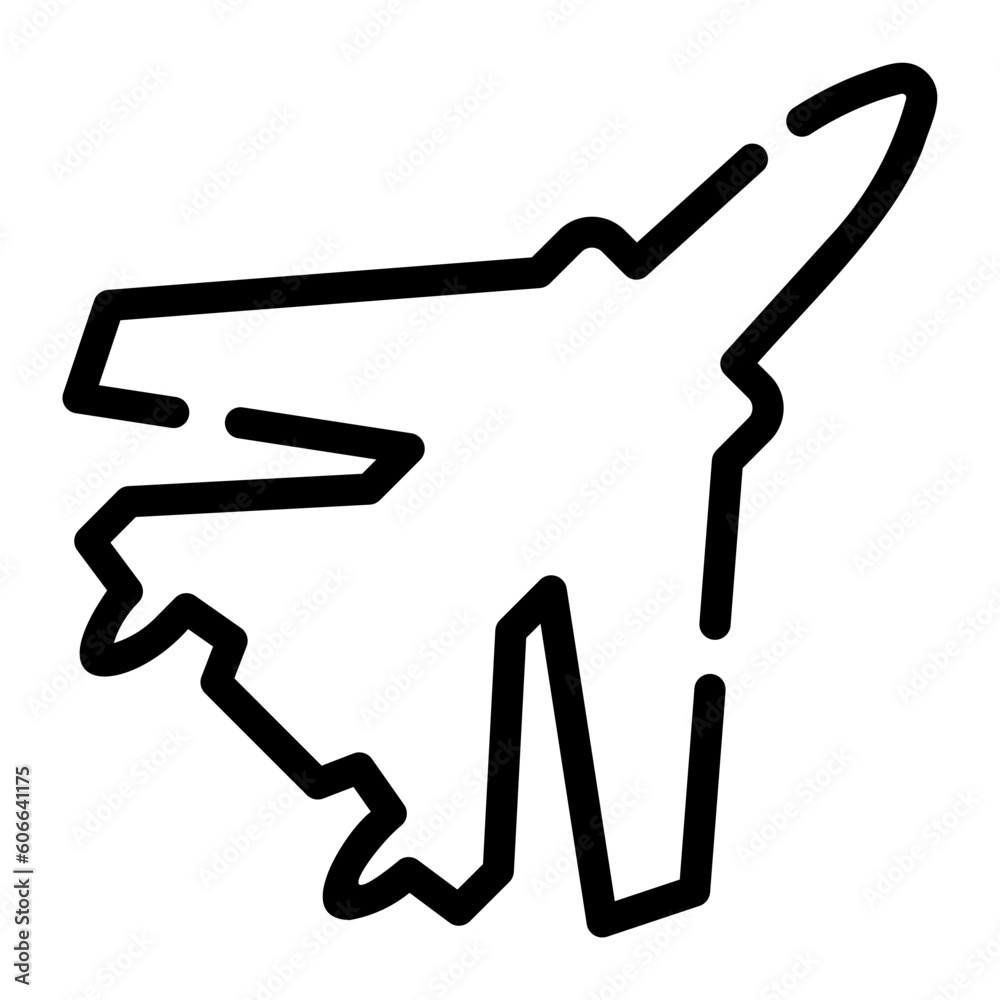 jet Line Icon jet Line Icon