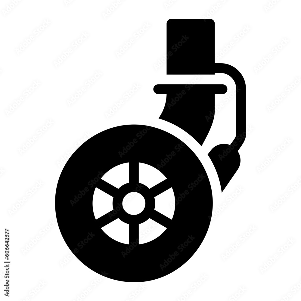 Foto undercarriage Solid icon