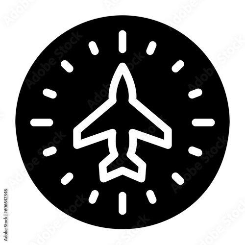 heading indicator Solid icon