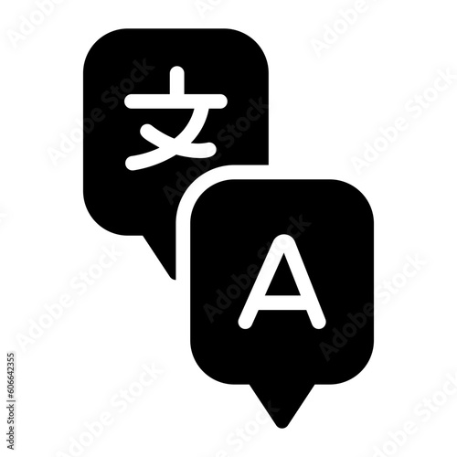 languages Solid icon