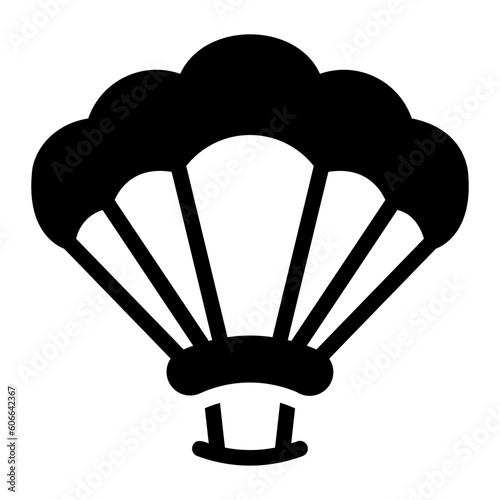 paragliding Solid icon