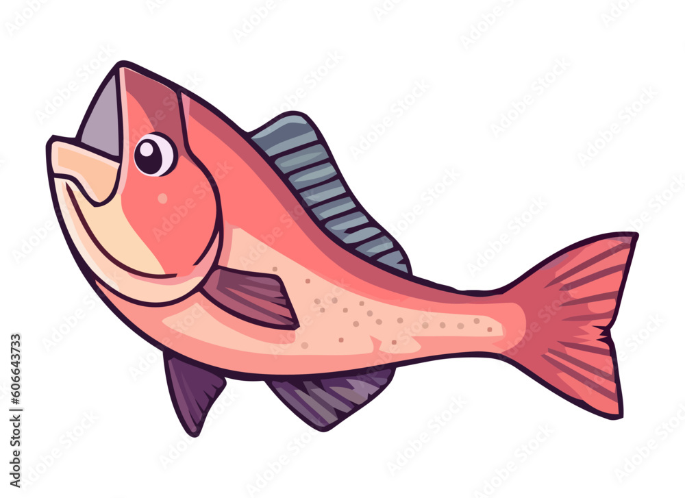 Fotografie fish marine animal icon
