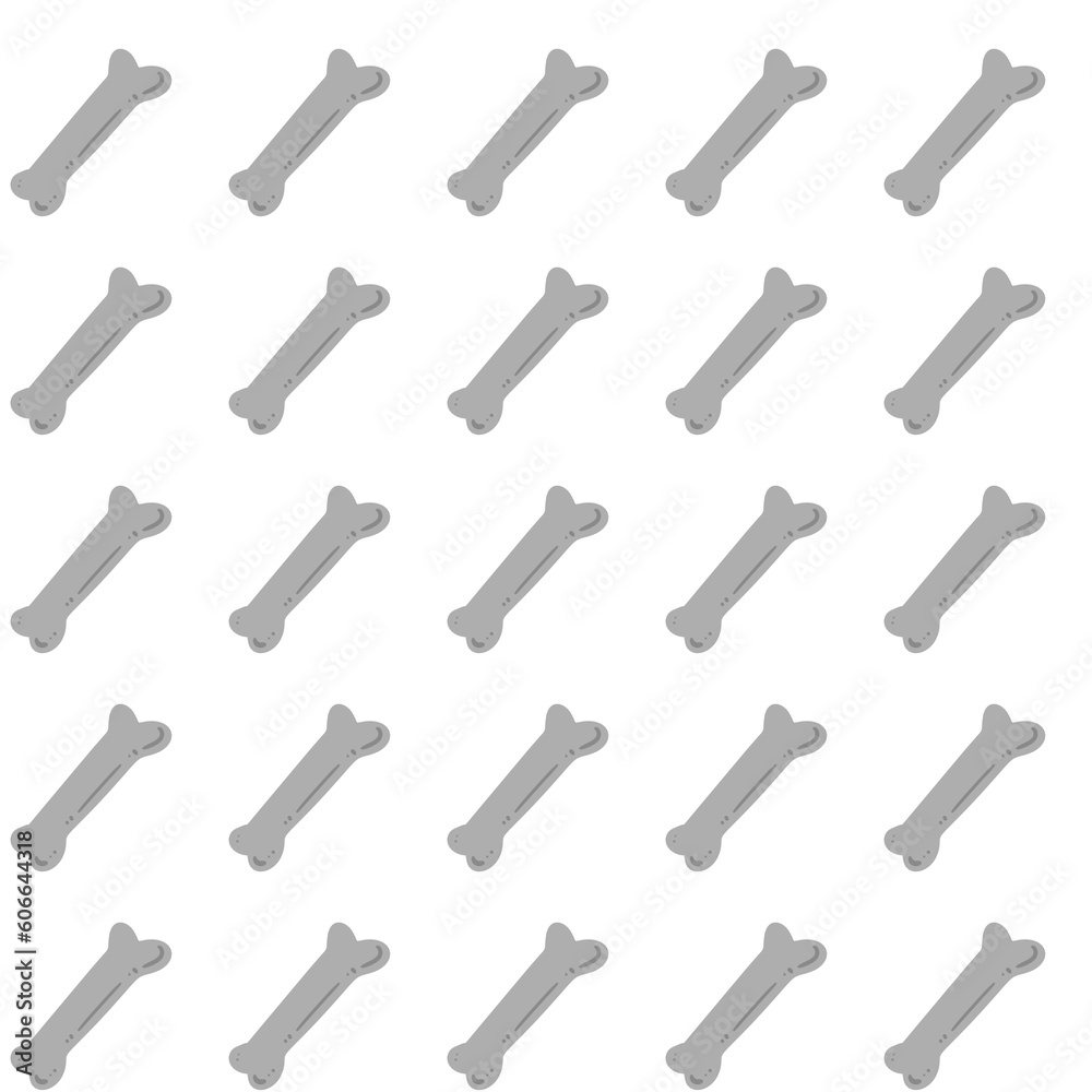 seamless pattern of bone cartoon seamless pattern of bone cartoon