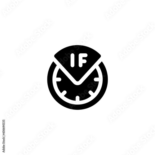 fasting icon vector graphic with colors