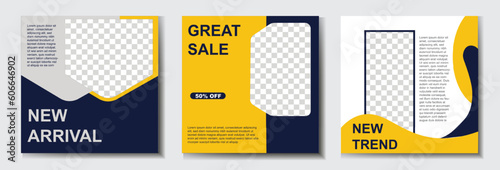 social media design template