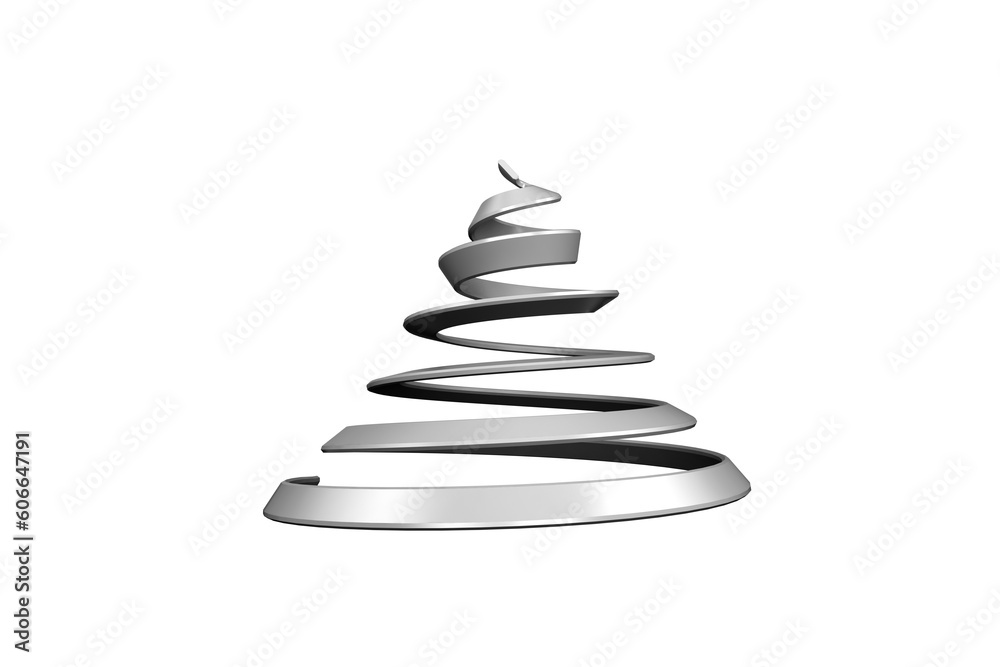 Digital png illustration of grey christmas tree on transparent background Digital png illustration of grey christmas tree on transparent background