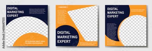 social media design template