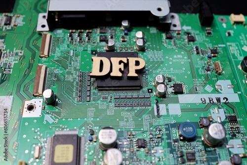 Motherboard's photo. Image: The future realized by the third processor "DFP".