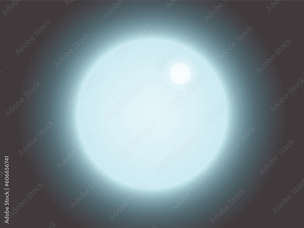 abstract background with circles moon