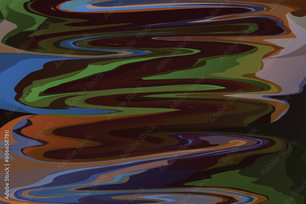 Naklejka premium Liquid marble textured backgrounds. Abstract painting for wed design or print. Good for cards, covers and business presentations.