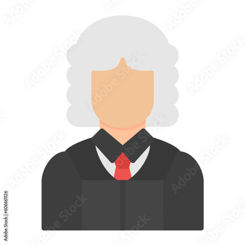 Judge Flat Icon