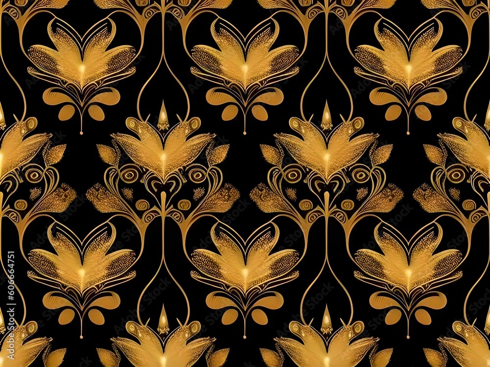 golden seamless pattern golden seamless pattern