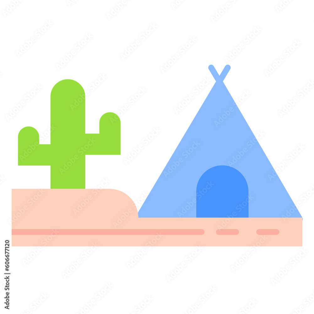 Desert Tipi Icon Desert Tipi Icon