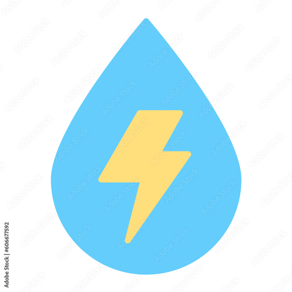 Hydro Power Icon Hydro Power Icon