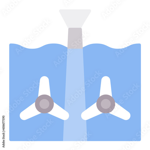Tidal Power Icon