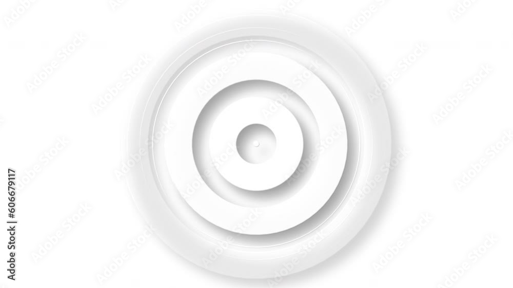 White grey 3d circles abstract motion background White grey 3d circles abstract motion background