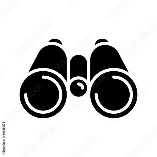 Binocular icon. sign for mobile concept and web design. vector illustration