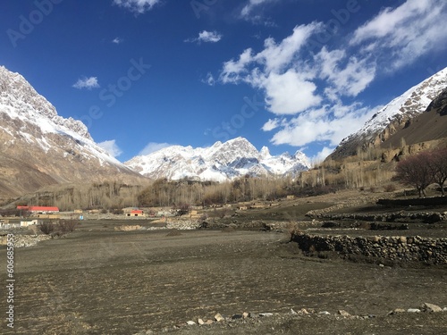 landscape in the Karakorum 