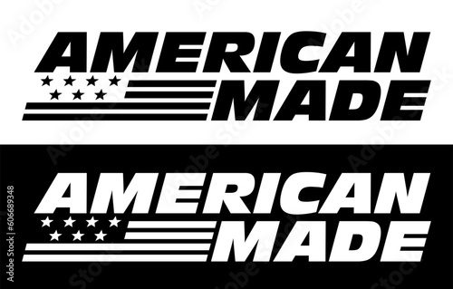 American Made Car Sticker, Decal, Vinyl, Label, Windshield Window  Letters Sticker