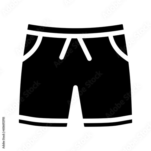 Shorts icon. sign for mobile concept and web design. vector illustration