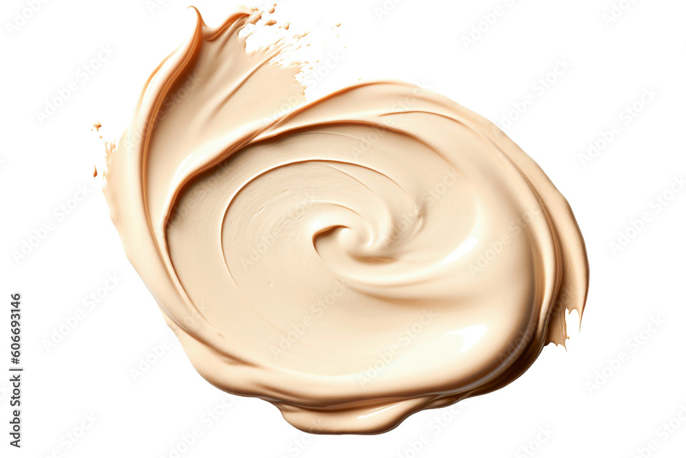 Ai generative. Liquid foundation strokes Ai generative. Liquid foundation strokes