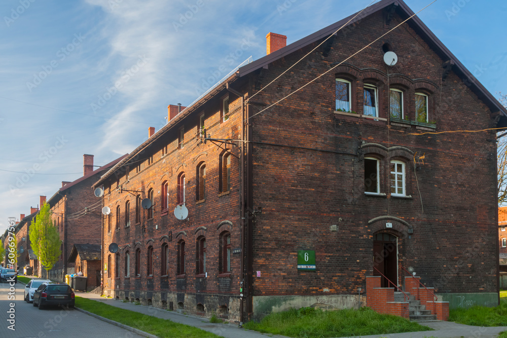 Poland, Upper Silesia, Zabrze, Borsigwerk company town