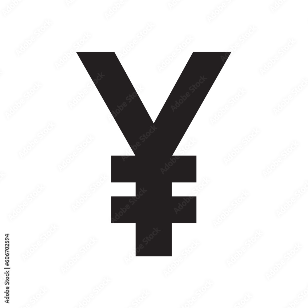 Fototapeta premium yen symbol design vector file