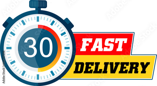 fast delivery consegna rapida 30 minuti ore giorni