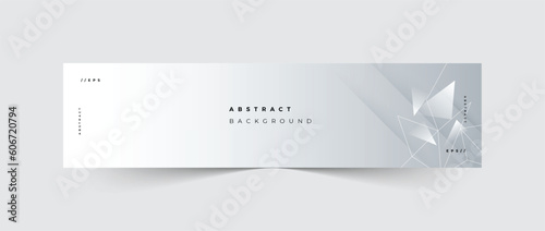 Linkedin banner technology white gradient background