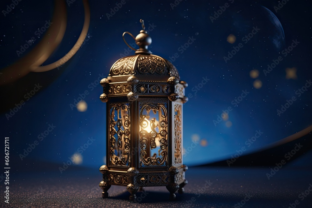 A lantern with Islamic Vibe