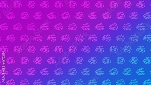 AI (Artificial Intelligence)-inspired background animation