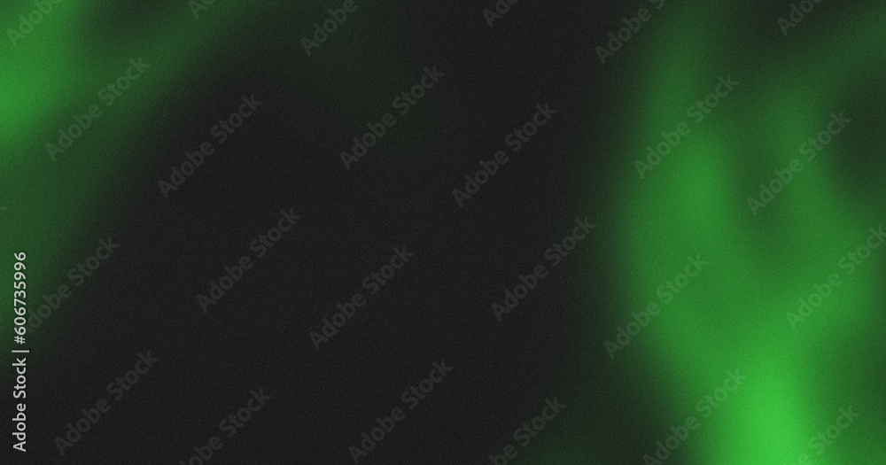 Banner abstract design of dark green color gradient background. Grainy texture effect. Banner abstract design of dark green color gradient background. Grainy texture effect.